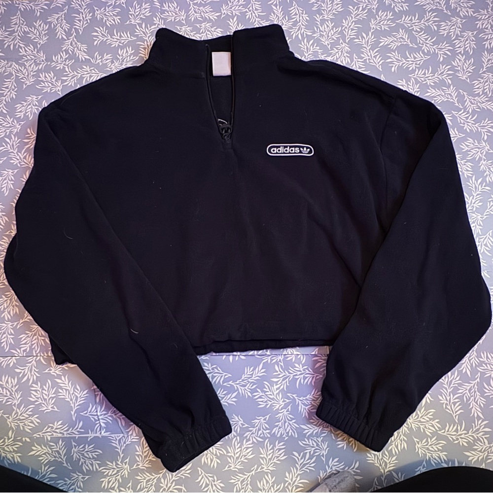 Adidas Navy Half-Zip Pullover